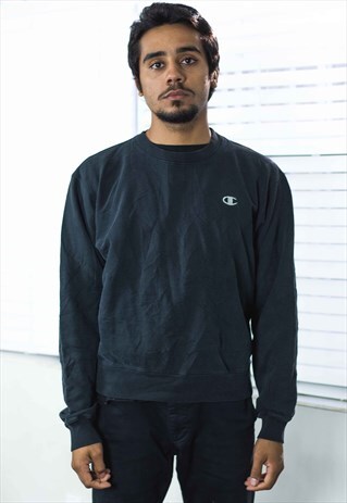 VINTAGE CHAMPION SWEATSHIRT JUMPER LOGO 90S M 14.4