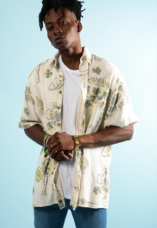 RETRO ABSTRACT SHIRT
