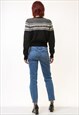 VINTAGE GAP 90S WOMAN WOOL BUTTONS FASTENS JUMPER 5261