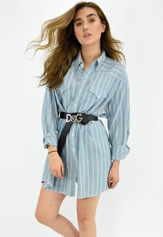 OVERSIZED SHIRT SUMMER DRESS