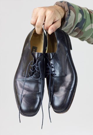 VINTAGE BALLY BLACK DRESS SHOES
