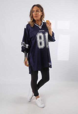 NFL OVERSIZED T-SHIRT SPORT JERSEY TOP FOOTBALL 14 - 16 (72K