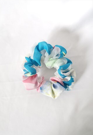 BOTANICA PRINT CLOUD SCRUNCHIE