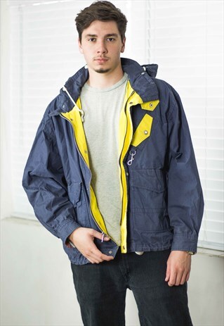 VINTAGE NAUTICAL JACKET 90S XL 29.8
