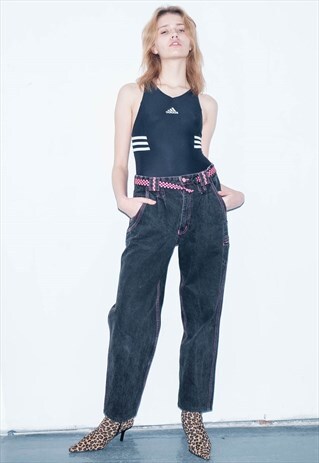 VINTAGE BLACK JEANS / 1990S