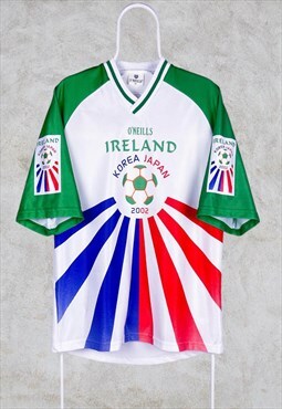 Vintage O'Neills Ireland 2002 World Cup Fan Football Shirt 