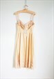 VINTAGE BUSTIER CORSET SLIP DRESS SIZE M/L, WEDDING NIGHT