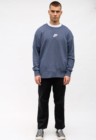 90S VINTAGE NIKE CENTRE SWOOSH JUMPER
