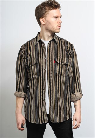 VINTAGE CORDUROY CORD SHIRT
