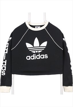 Vintage 90's Adidas Sweatshirt Spellout Logo Crewneck