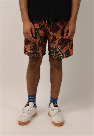 VINTAGE PATTERNED SHORTS
