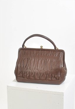 Vintage 60's real leather bag