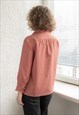 VINTAGE 70'S PINK BLOUSE