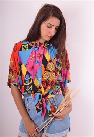 VINTAGE SHIRT FESTIVAL PRINT (656)