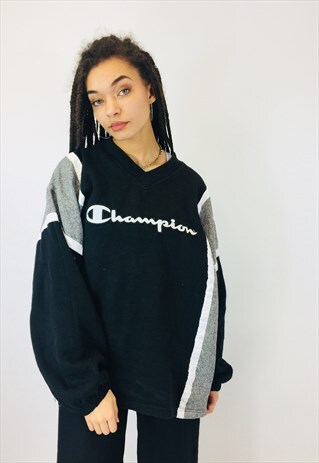 VINTAGE CHAMPION 80S EMBROIDERED SWEATSHIRT