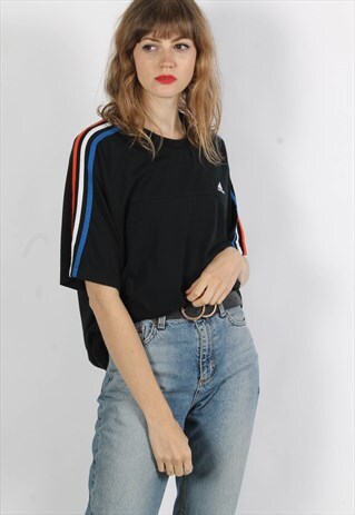 VINTAGE ADIDAS T-SHIRT BLACK