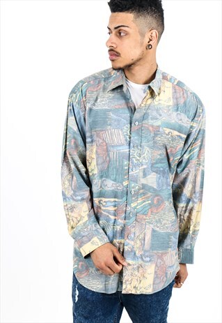 VINTAGE PATTERNED SHIRT S385