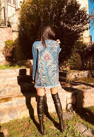 HANDPAINTED DENIM JACKET