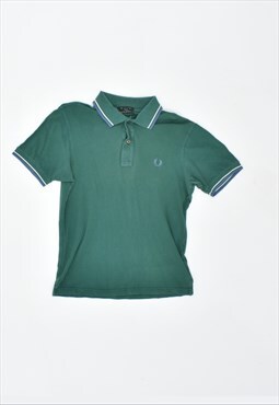 90's Fred Perry Polo Shirt Loose Fit Green