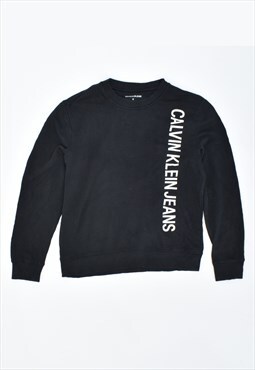 Vintage Calvin Klein Sweatshirt Jumper Black