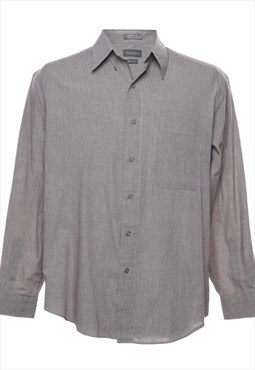 Vintage Van Heusen Checked Shirt - M