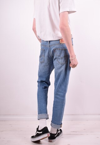 LEVI'S 511 MENS VINTAGE JEANS W33 L30 BLUE 90'S
