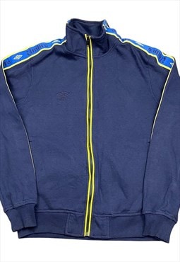 Umbro Premier Vintage Men's Navy Zip Up Jacket