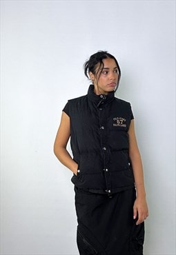 Black y2ks Polo Jeans Ralph Lauren Puffer Jacket Coat Gilet