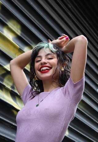 70'S COLORED TOP
