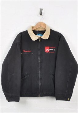 Vintage Workwear Detroit Jacket Black Large
