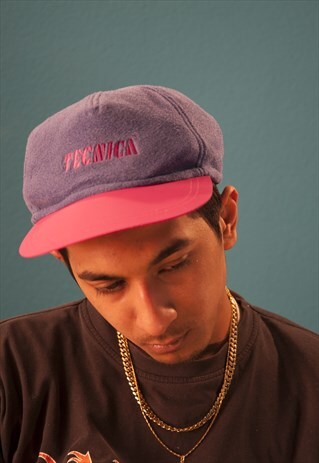 90S VINTAGE UNISEX TECHNICA FLEECE CAP