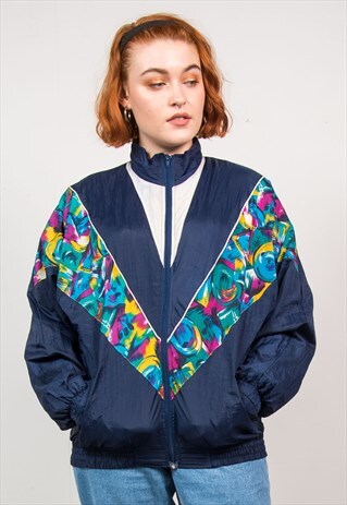 VINTAGE 90'S SHELL TRACKSUIT JACKET