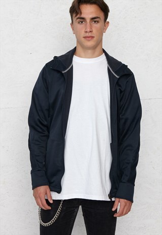 VINTAGE BLUE NIKE TRACK ZIP HOODIE JACKET