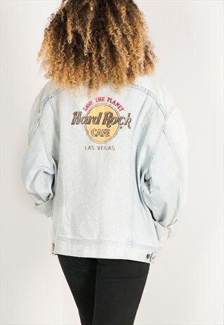 VINTAGE 80S LEE PATCHED DENIM JACKET / R0014