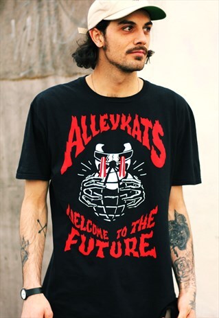 WELCOME TO THE FUTURE GRAPHIC T-SHIRT