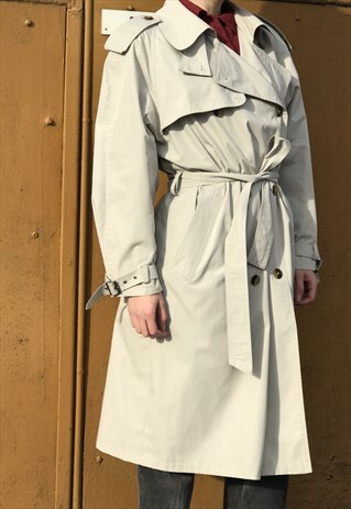 90S OVERSIZED TRENCH COAT