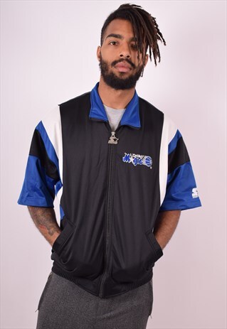 STARTER MENS VINTAGE TRACKSUIT TOP JACKET MEDIUM MULTI 90S