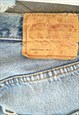 1993 BLUE 501 STRAIGHT LEG MADE IN USA JEANS
