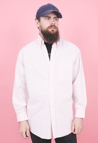 VINTAGE TOMMY HILFIGER STRIPED SHIRT /R8056