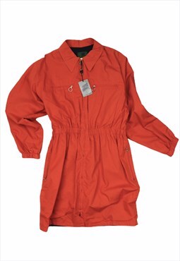 Vintage Jean Paul Gaultier orange parka coat 