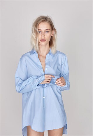 OXFORD SHIRT WITH SLIT IN THE BACK