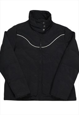 Tommy Hilfiger Puffer Jacket In Black Size L UK 12