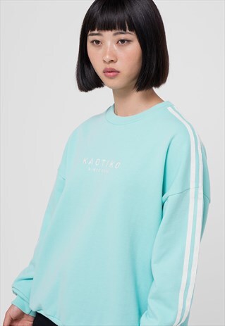 BASIC SWEATSHIRT "GLASGOW" GREEN TUSCANY