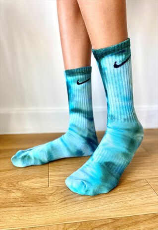 Hand Dyed Nike Sock - 1 pair 