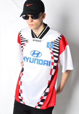 VINTAGE 90S FOOTBALL SPORTS JERSEY T-SHIRT