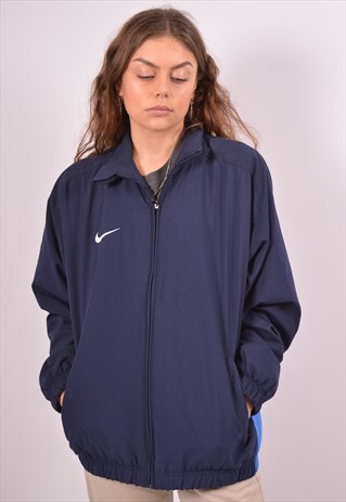 VINTAGE NIKE TRACKSUIT TOP JACKET BLUE