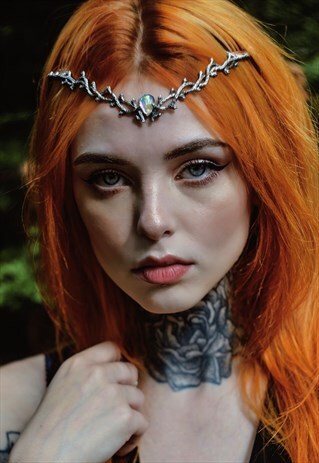 SKADI GODDESS OF WINTER THORN HEAD CROWN MYSTIC