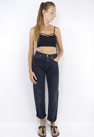 LEVIS MOM JEANS / LEVIS JEANS GREY / LEVIS 501 WOMEN / LEVIS