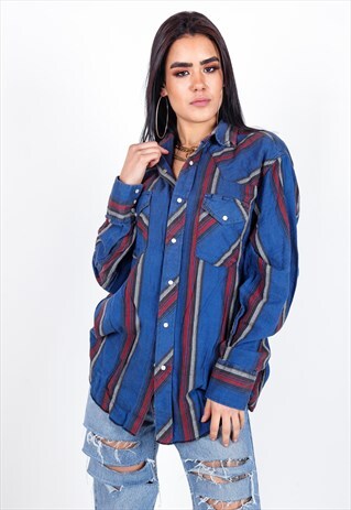 VINTAGE FLANNEL SHIRT S993