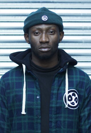 KUNG-FU FELT BEANIE (BOTTLE GREEN)